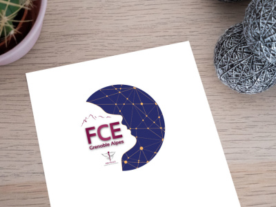 Création de logo FCE Grenoble Alpes